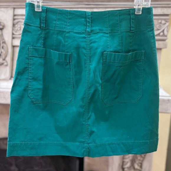 Maeve Anthropologie Green Straight Pencil Style Skirt Size Medium - Picture 3 of 11